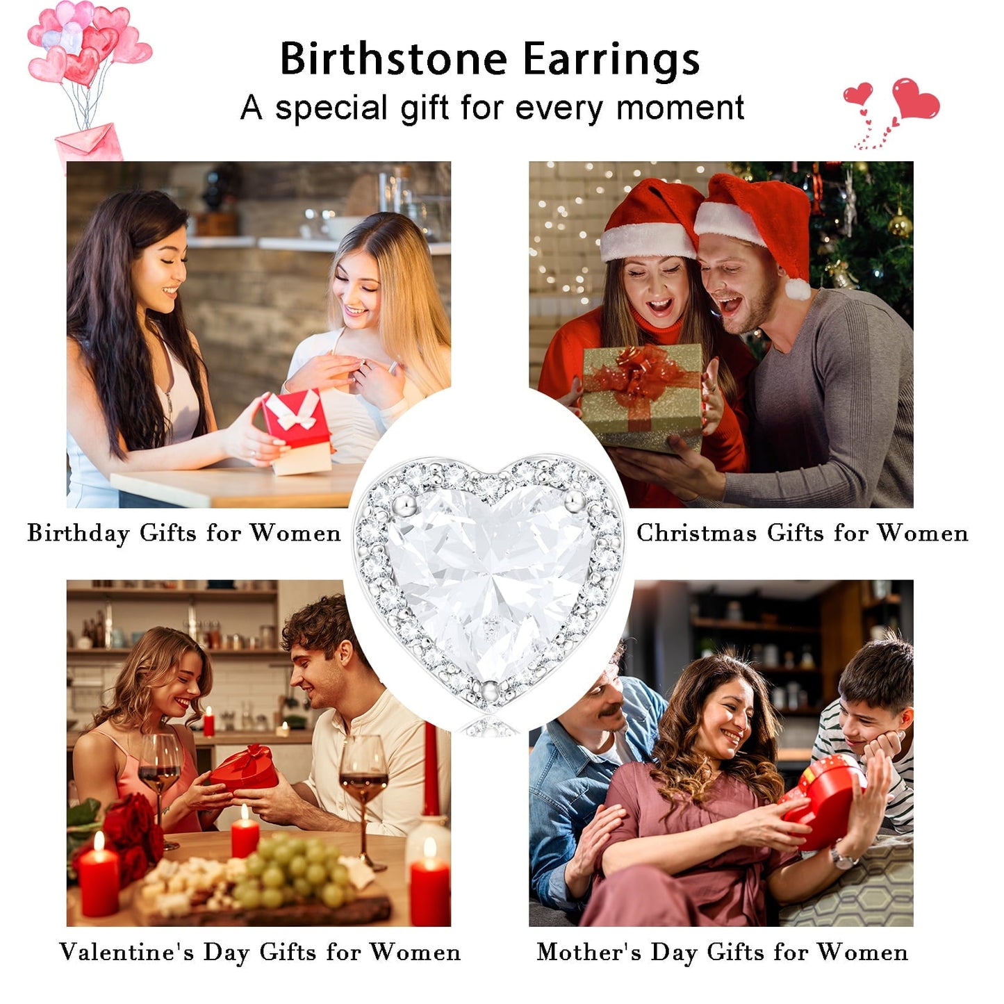 18K White Gold Plated" and "S925 Sterling Silver" are prioritized early for SEO and trust-building