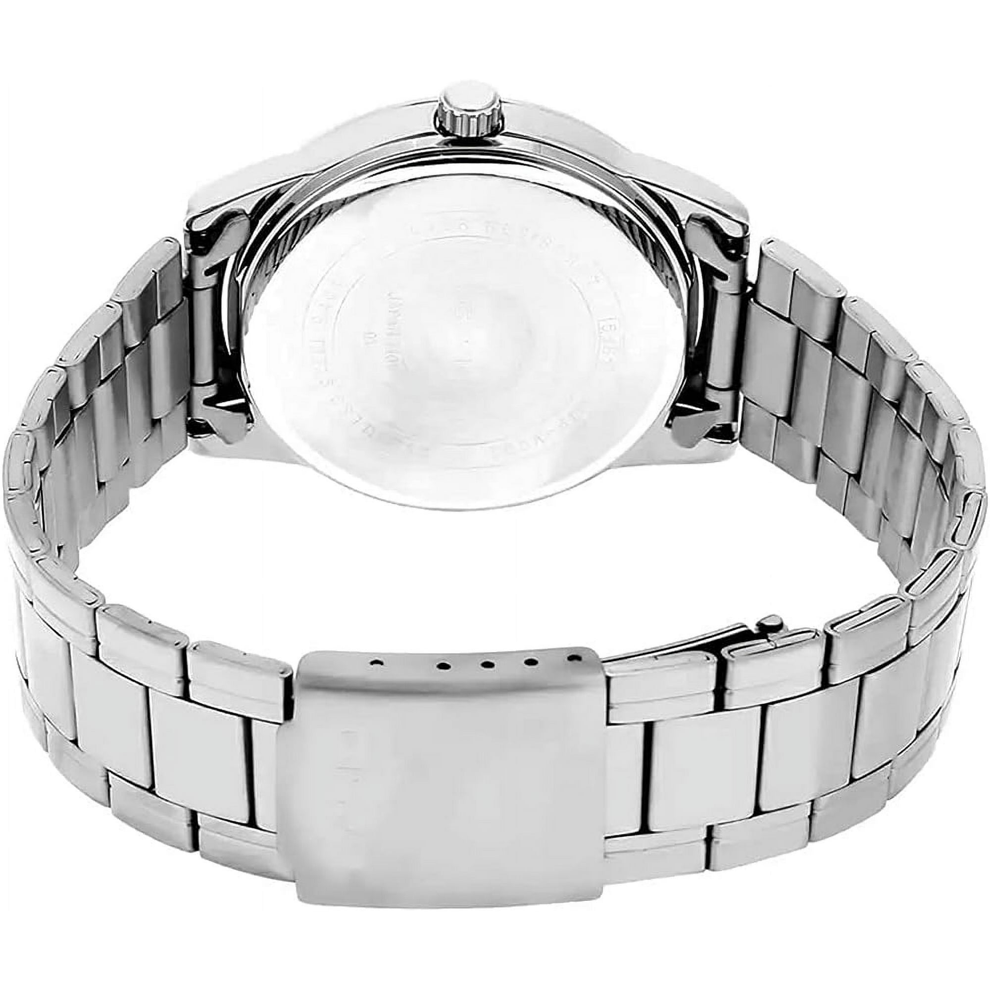 Casio Men's Analog Quartz Silver Stainless Steel Watch MTP-V001D-7B