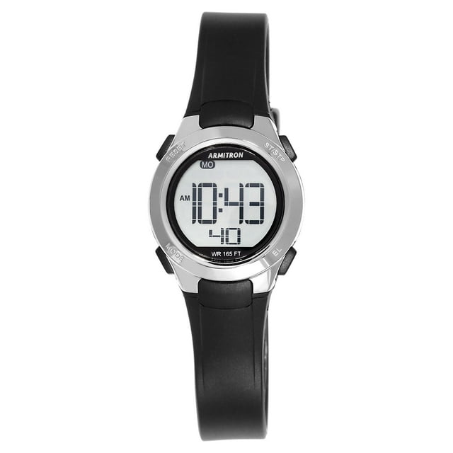 Armitron Unisex Adult Black Digital Sport Wristwatch