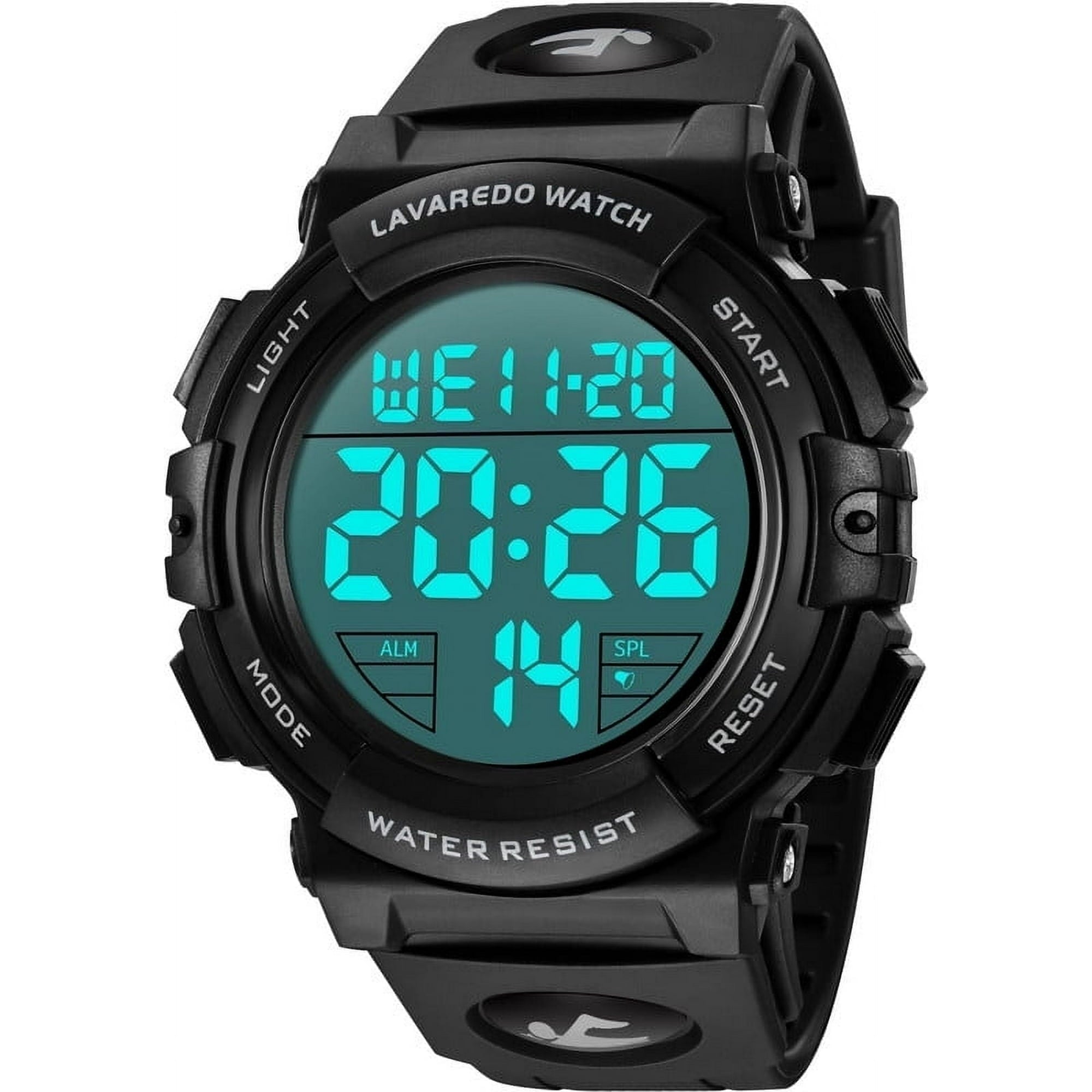 Watches for Man Digital Watches Waterproof Sport Watch with LED Backlight, Running Sports Digital Watch Gifts for Man Father's Day Gift