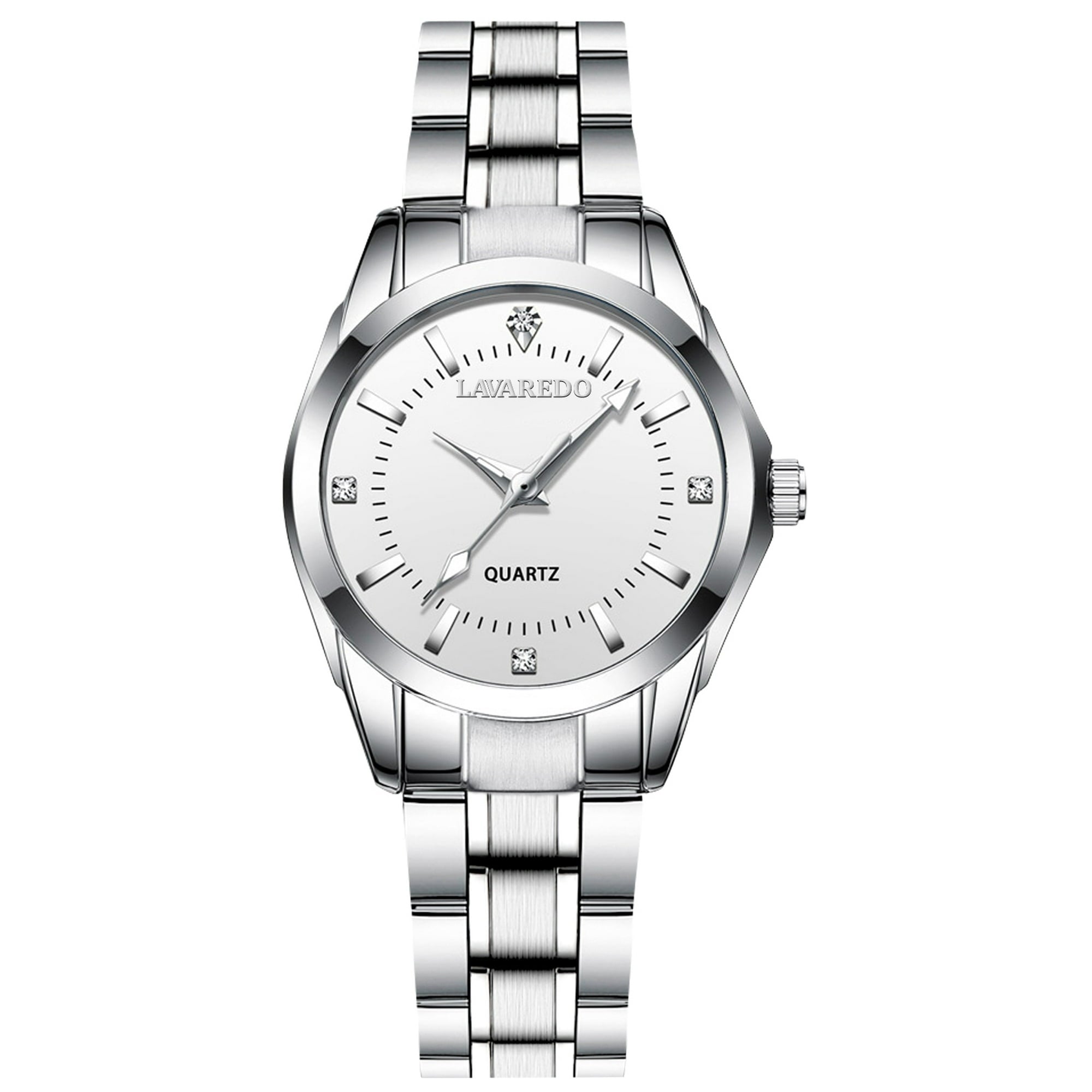 Bomieux Women Watch Quartz Lady Wristwatch with Solid Stainess Steel Band Luminous Pointer 3ATM Waterproof Watch Gift for Woman