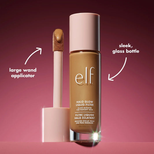 e.l.f. Halo Glow Liquid Filter, 3 Light/Medium, 1.06 fl oz